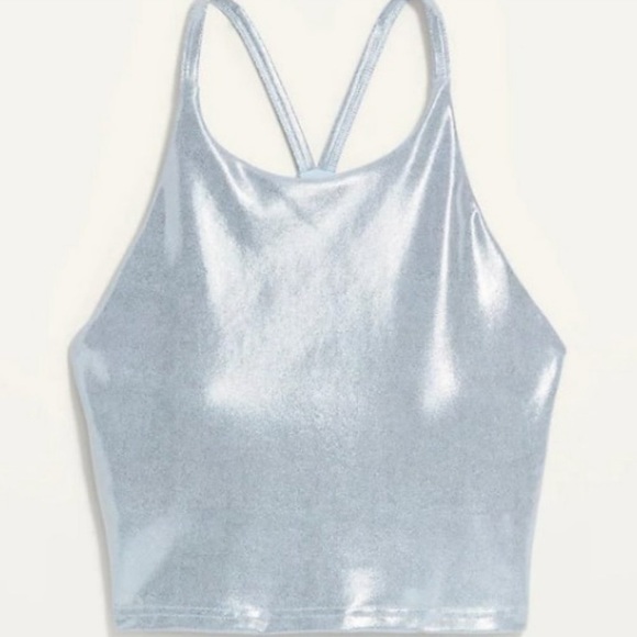 Old Navy Active Powersoft Champagne
Sparkle Sports Bra Womens Size XXL - Picture 1 of 5